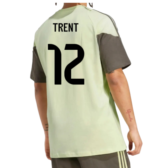 2025-2026 Real Madrid Training Tee (Almost Lime) (Trent 12)-Football Jersey Hub