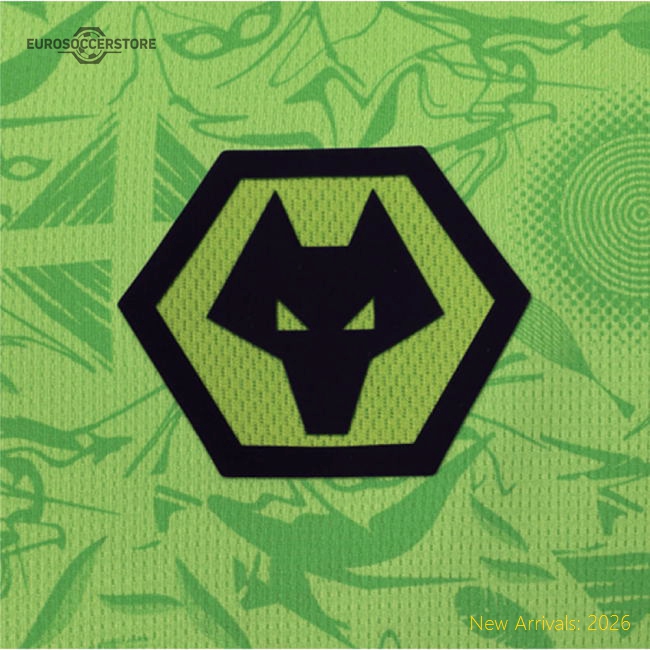 2025-2026 Wolves Goalkeeper Third Shirt (Green)-Football Jersey Hub