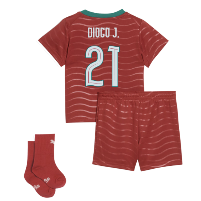2026-2027 Portugal Home Baby Kit (Diogo J. 21)-Football Jersey Hub