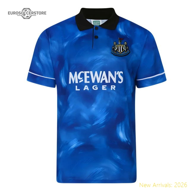 Score Draw Newcastle United 1995 Third Retro Football Shirt-Football Jersey Hub