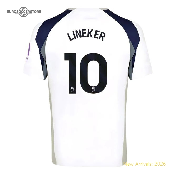 2025-2026 Tottenham Hotspur Home Shirt (Lineker 10)-Football Jersey Hub
