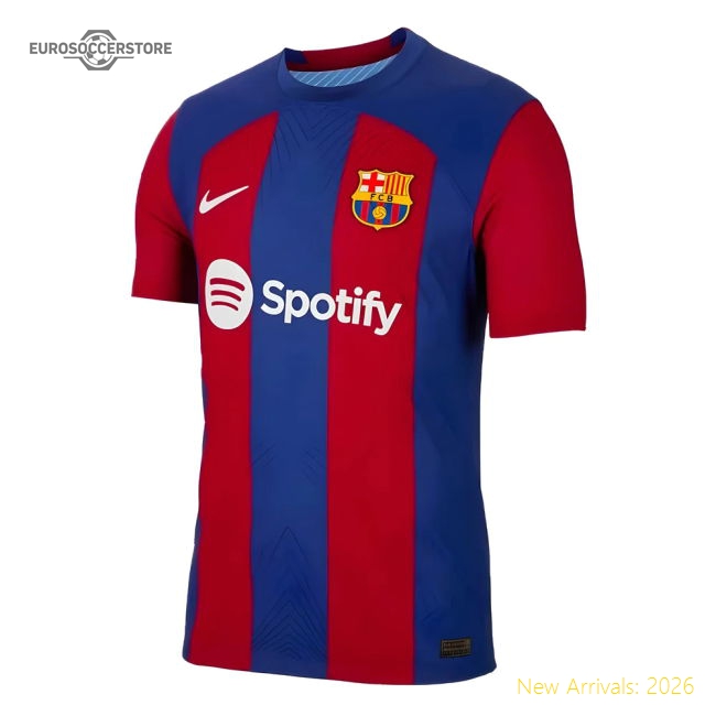 2023-2024 Barcelona Authentic Home Shirt-Football Jersey Hub