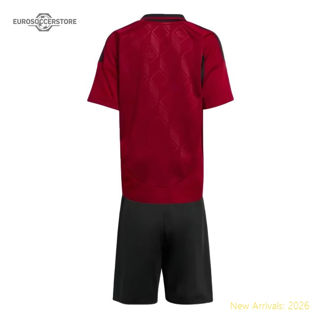 2024-2025 Belgium Home Mini Kit-Football Jersey Hub