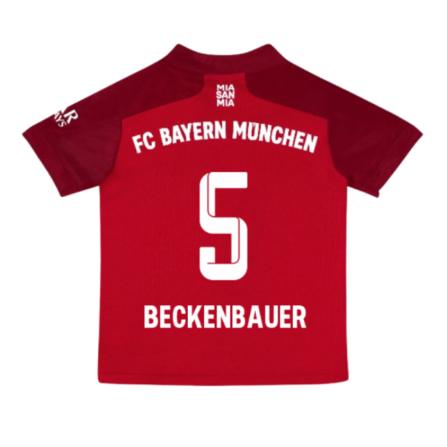 2021-2022 Bayern Munich Home Mini Kit (BECKENBAUER 5)-Football Jersey Hub