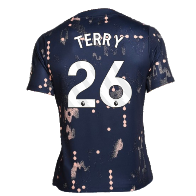 2024-2025 Chelsea Academy Pro Pre-Match Shirt (Obsidian) (Terry 26)-Football Jersey Hub