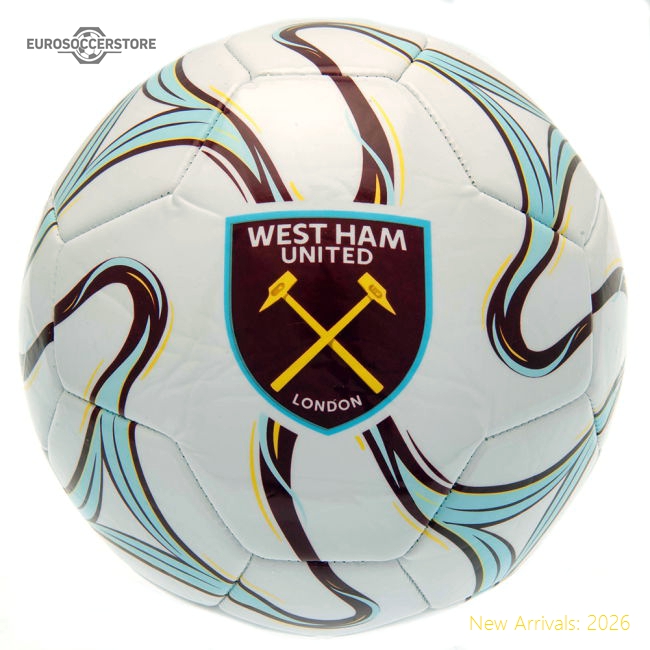 West Ham United FC Cosmos White Football-Football Jersey Hub
