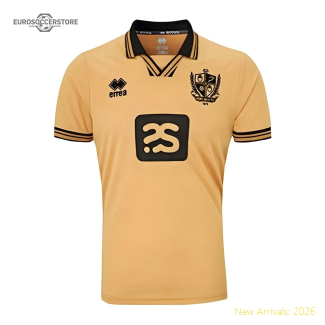 2021-2022 Port Vale Away Shirt-Football Jersey Hub
