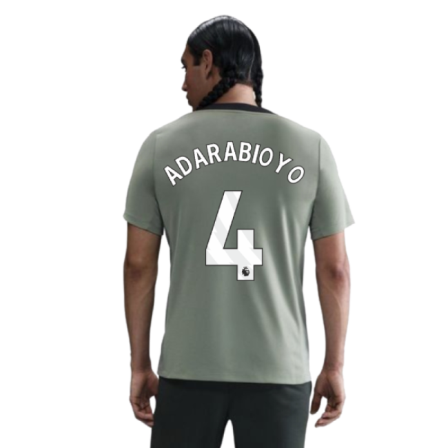 2025-2026 Chelsea Strike Training Shirt (Jade Green) (Adarabioyo 4)-Football Jersey Hub