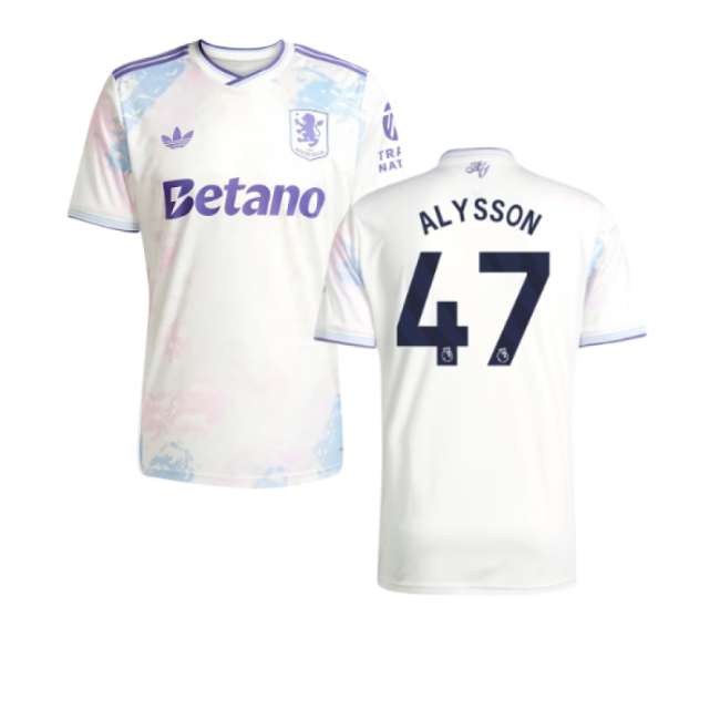 2025-2026 Aston Villa Third Shirt (Alysson 47)-Football Jersey Hub