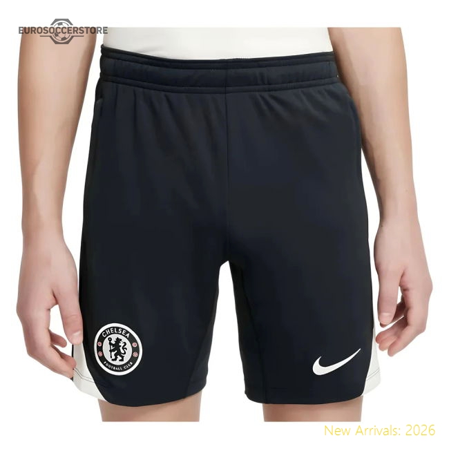 2025-2026 Chelsea Strike Training Shorts (Green) - Kids-Football Jersey Hub