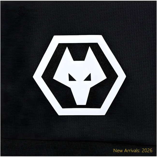 2025-2026 Wolves Goalkeeper Home Shorts (Black) - Kids-Football Jersey Hub