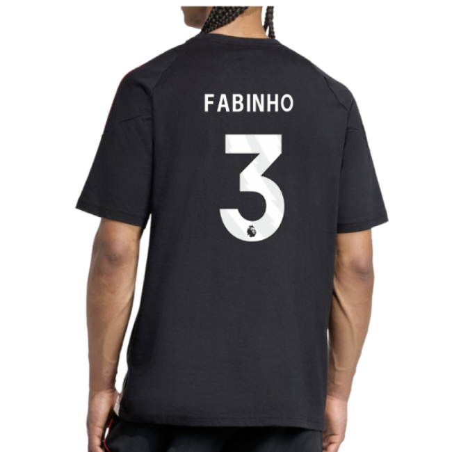 2025-2026 Liverpool Training Tee (Black) (Fabinho 3)-Football Jersey Hub