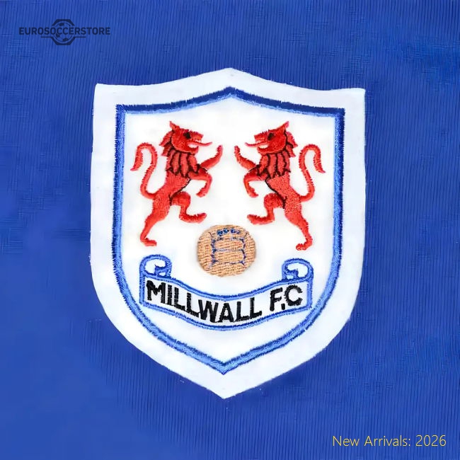 Millwall 1960s Retro Football Shirt-Football Jersey Hub
