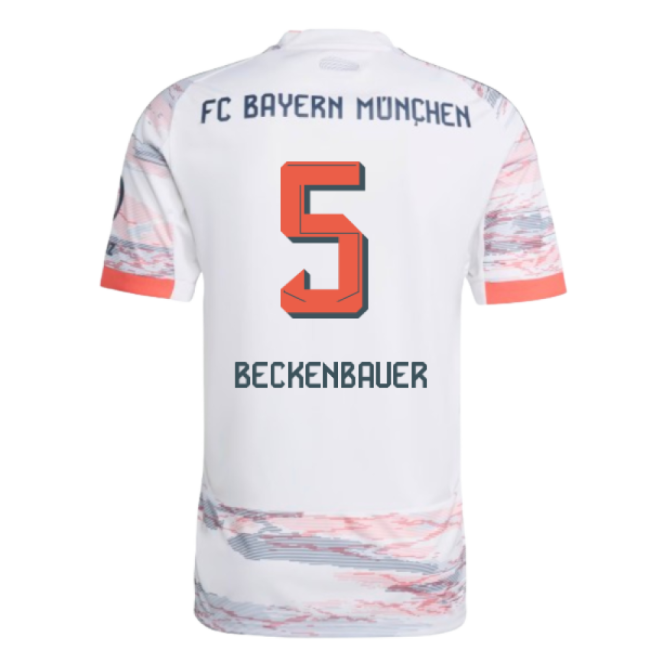 2025-2026 Bayern Munich Away Shirt (Beckenbauer 5)-Football Jersey Hub