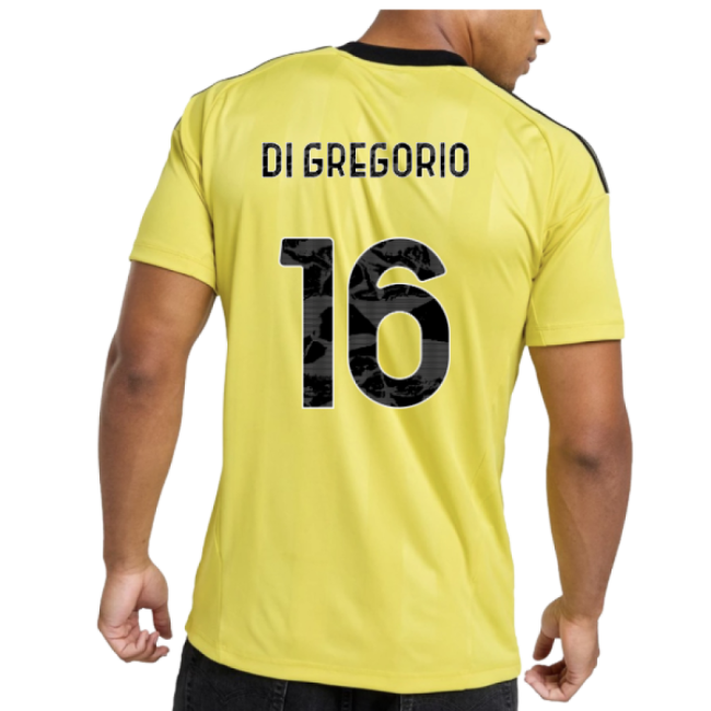 2025-2026 Juventus Third Goalkeeper Shirt (Pure Sulfur) (Di Gregorio 16)-Football Jersey Hub