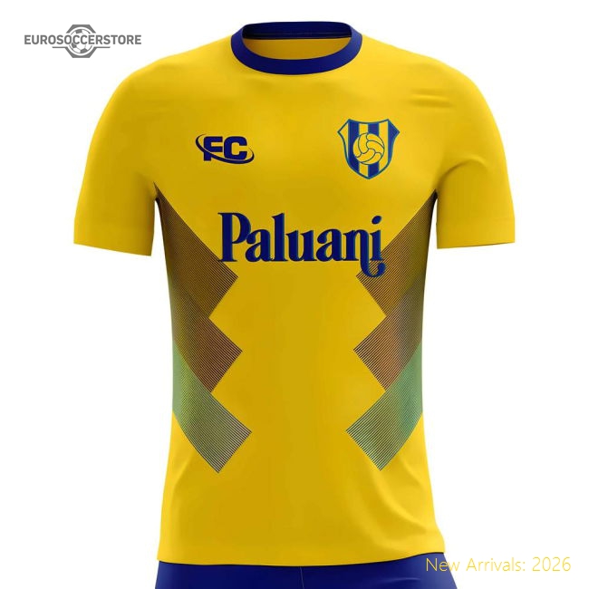 2019-2020 Chievo Verona Fans Culture Home Concept Shirt-Football Jersey Hub
