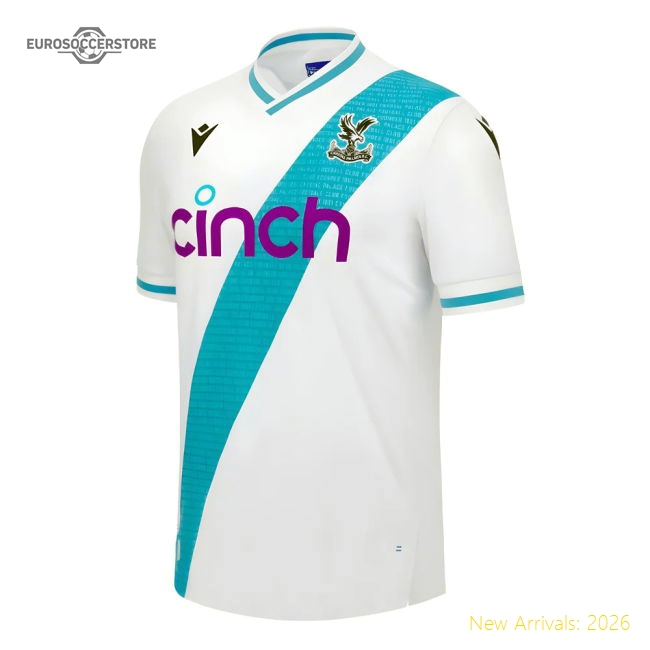2023-2024 Crystal Palace Away Shirt-Football Jersey Hub