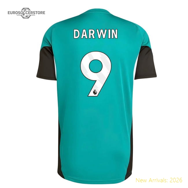 2025-2026 Liverpool EU Training Jersey (Green) (Darwin 9)-Football Jersey Hub