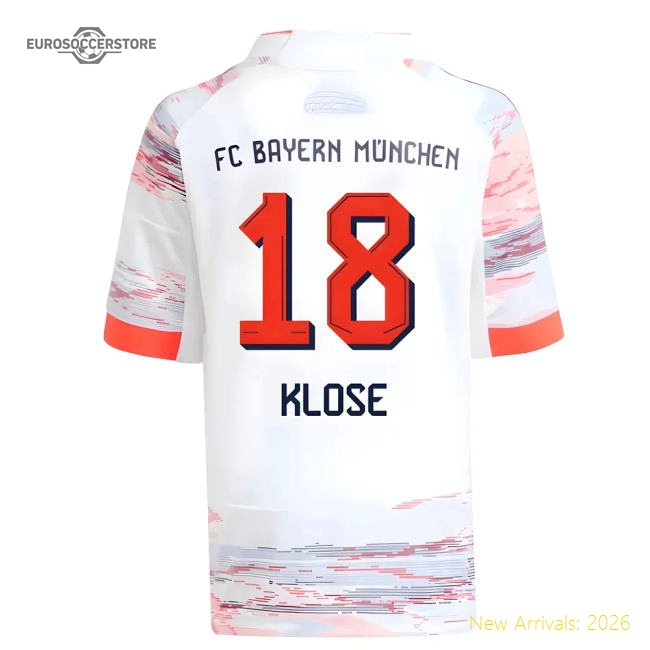 2025-2026 Bayern Munich Away Mini Kit (Klose 18)-Football Jersey Hub