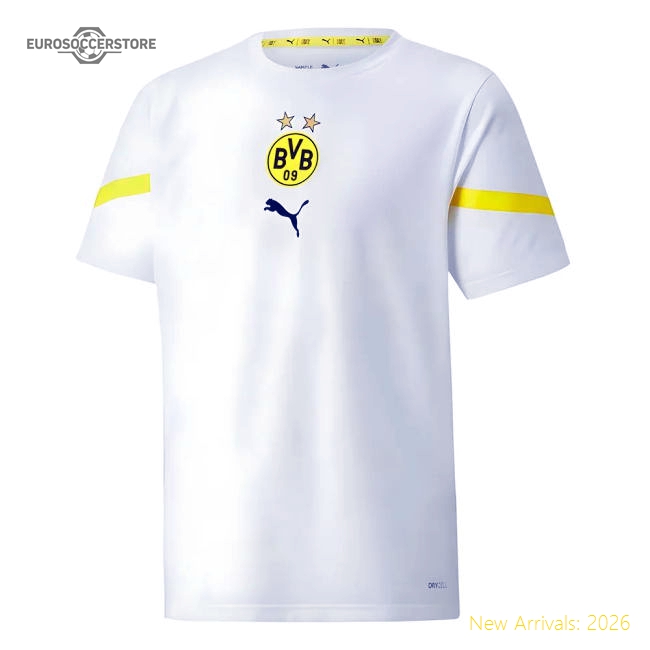2021-2022 Borussia Dortmund Pre Match Shirt (Kids)-Football Jersey Hub