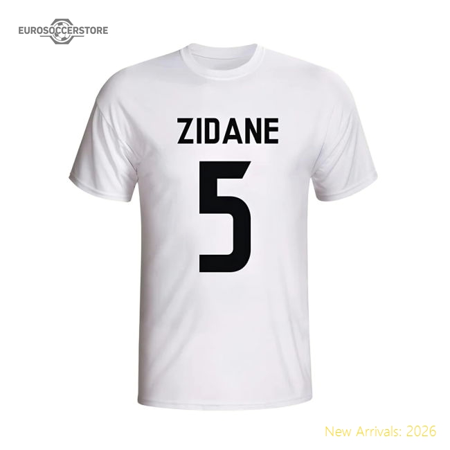 Zinedine Zidane Real Madrid Hero T-shirt (white) - Kids-Football Jersey Hub