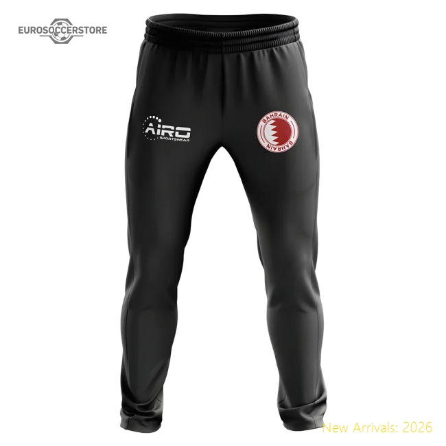 Bahrain Concept Football Training Pants (Black)-Football Jersey Hub