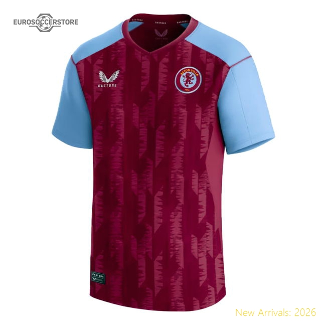 2023-2024 Aston Villa Home Shirt (Kids) (McGinn 7)-Football Jersey Hub