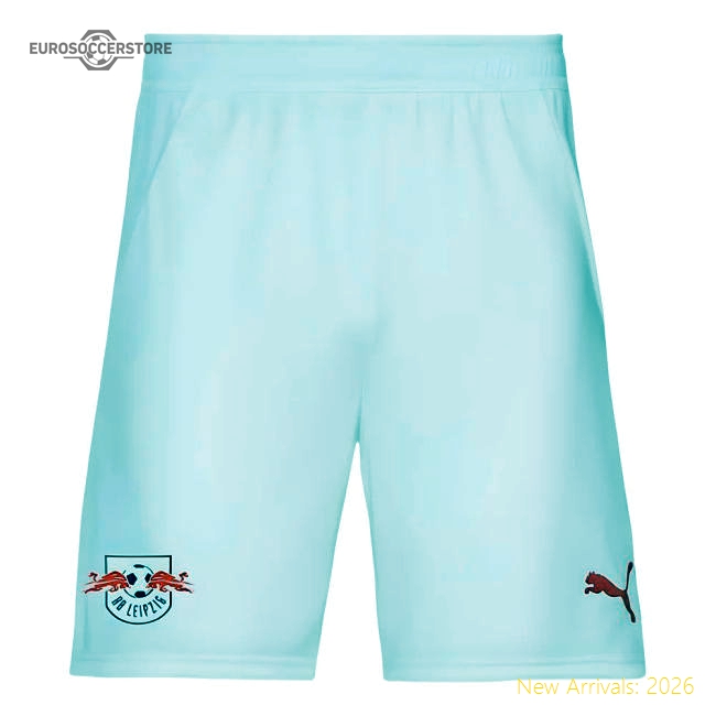 2024-2025 Red Bull Leipzig Home Shorts (White)-Football Jersey Hub