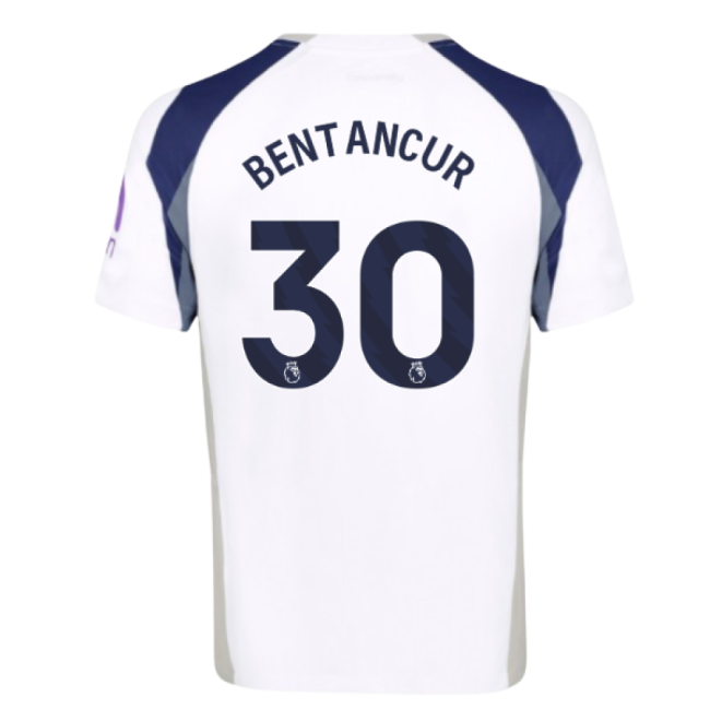 2025-2026 Tottenham Hotspur Home Shirt (Bentancur 30)-Football Jersey Hub