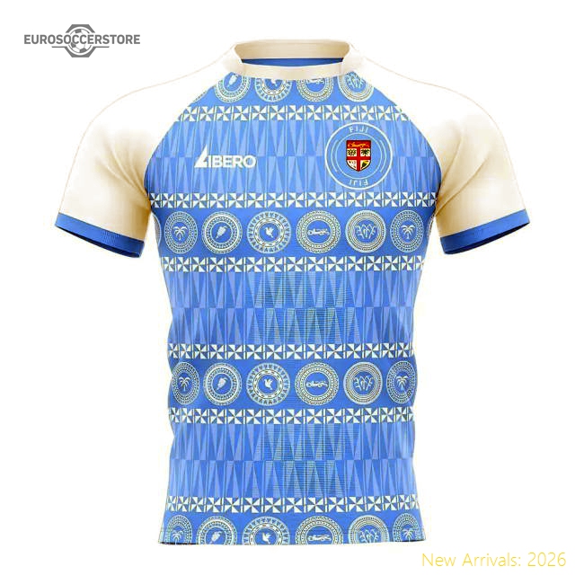 2025-2026 Fiji Concept Home Rugby Shirt Womens-Football Jersey Hub