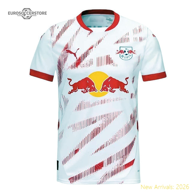 2024-2025 Red Bull Leipzig Home Shirt (Openda 17)-Football Jersey Hub