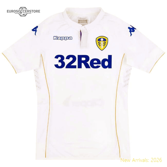 2016-17 Leeds United Home Shirt-Football Jersey Hub