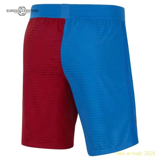 2021-2022 Barcelona Vapor Home Shorts (Blue)-Football Jersey Hub