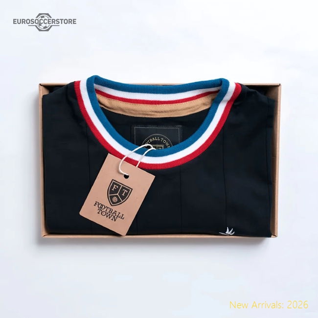 Vintage France Les Bleus Black Soccer Jersey-Football Jersey Hub