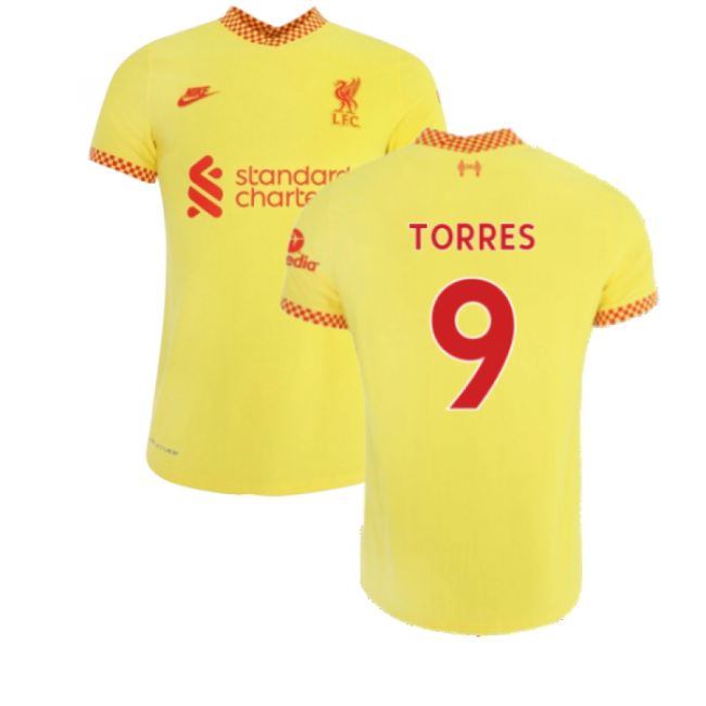 Liverpool 2021-2022 3rd Shirt (Kids) (TORRES 9)-Football Jersey Hub