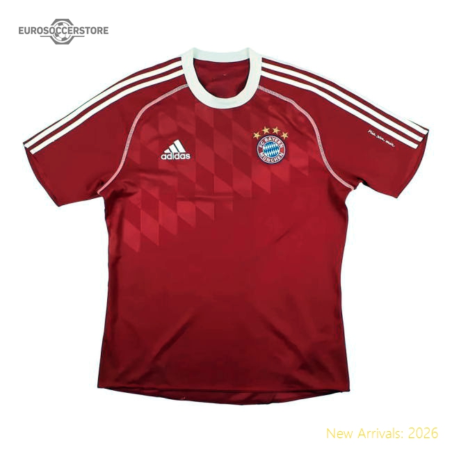 Bayern Munich 2013-14 Adidas Training Shirt (Good)-Football Jersey Hub