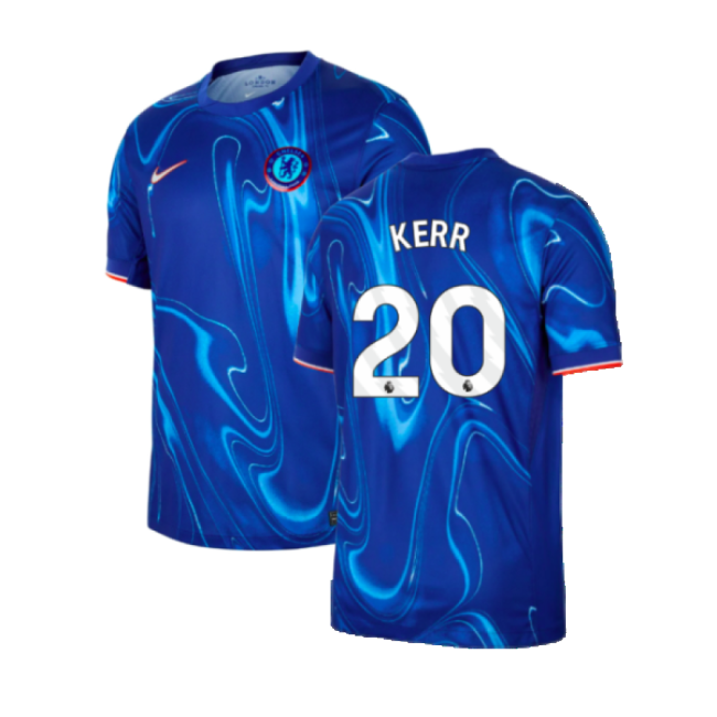2024-2025 Chelsea Home Shirt (Kerr 20)-Football Jersey Hub