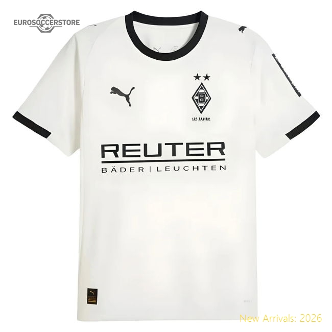 2025-2026 Borussia MGB Home Shirt-Football Jersey Hub