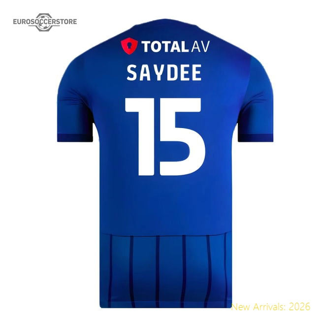 2024-2025 Portsmouth Home Shirt (Saydee 15)-Football Jersey Hub