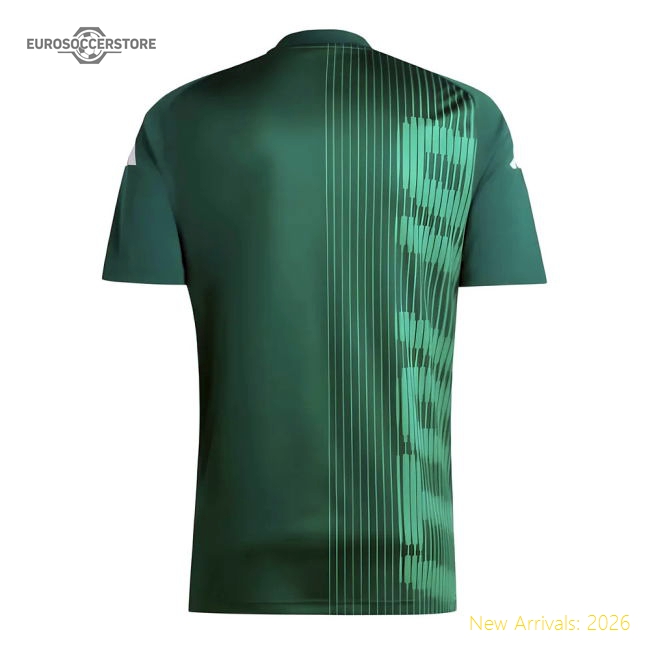 2024-2025 Italy Pre-Match Shirt (Green) (Your Name)-Football Jersey Hub