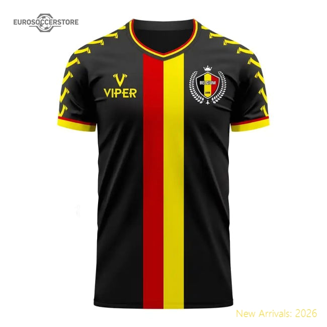 Belgium 2025-2026 Away Concept Football Kit (Viper)-Football Jersey Hub