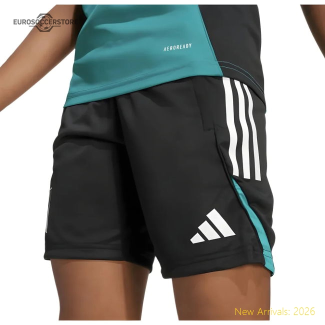 2025-2026 Liverpool EU Training Shorts (Black) - Kids-Football Jersey Hub