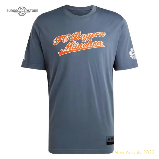 2025-2026 Bayern Munich US Tee (Bold Onix)-Football Jersey Hub
