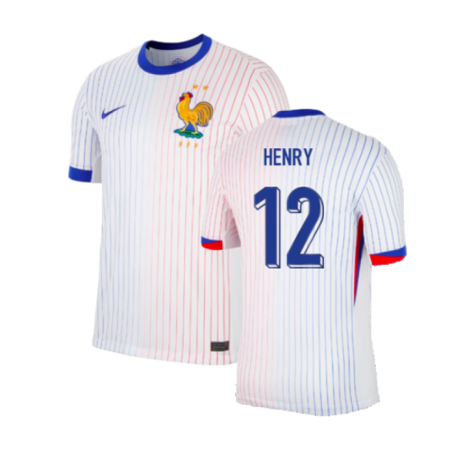 2024-2025 France Away Shirt (Henry 12)-Football Jersey Hub
