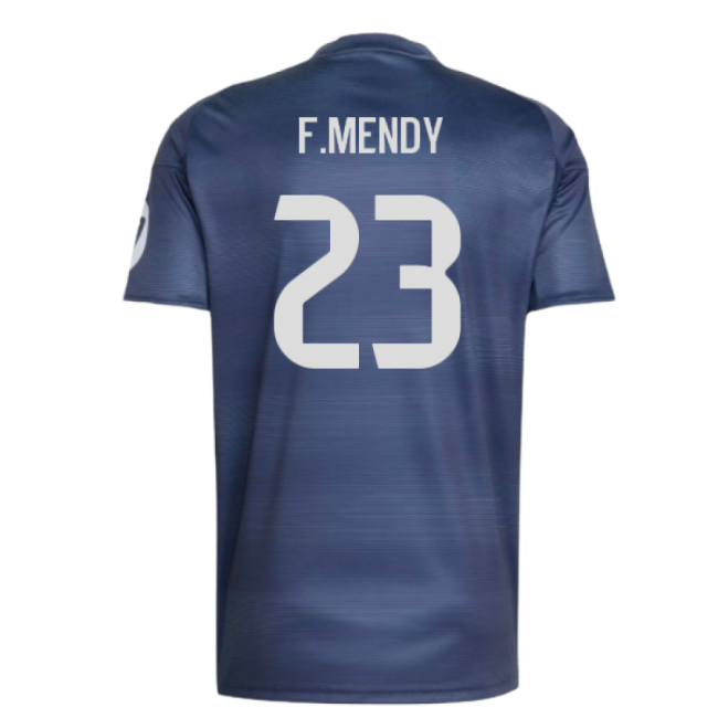 2025-2026 Real Madrid Away Shirt (F.Mendy 23)-Football Jersey Hub
