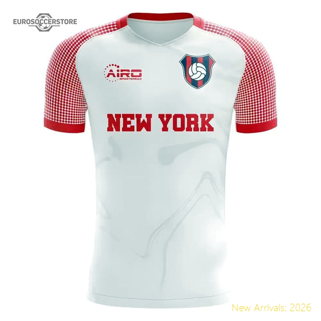 2025-2026 New York Home Concept Football Shirt - Womens-Football Jersey Hub
