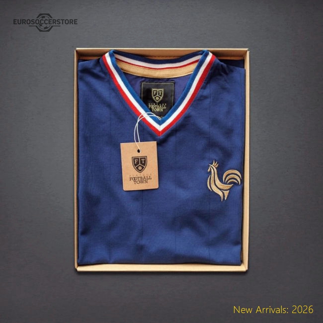Vintage France Les Bleus Soccer Jersey-Football Jersey Hub