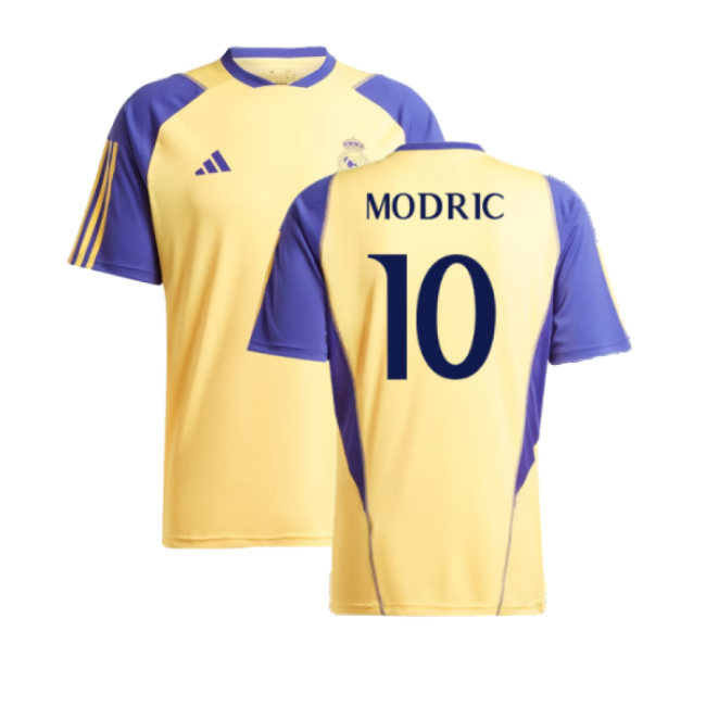 2023-2024 Real Madrid Training Shirt (Spark) (Modric 10)-Football Jersey Hub