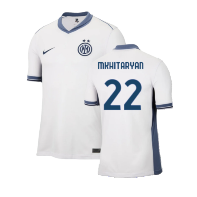 2024-2025 Inter Milan Away Shirt (Mkhitaryan 22)-Football Jersey Hub