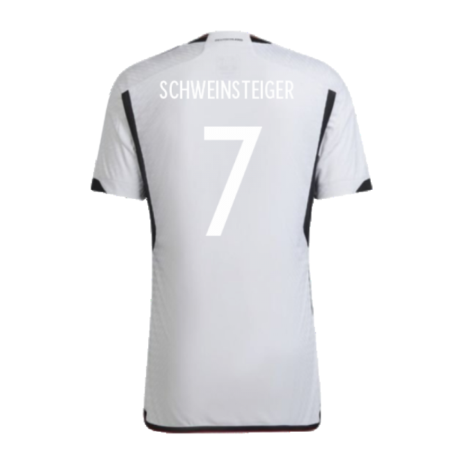 2022-2023 Germany Authentic Home Shirt (SCHWEINSTEIGER 7)-Football Jersey Hub